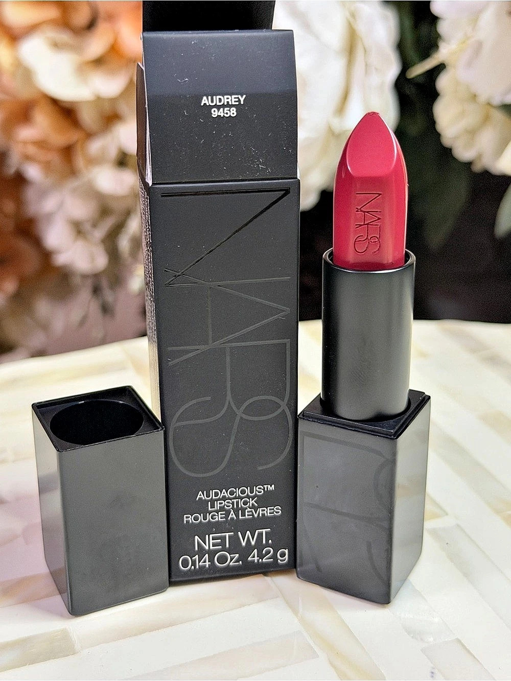 NARS Audacious Lipstick in Audrey 9458